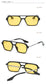 Retro Double Bridges Gradient Sunglasses