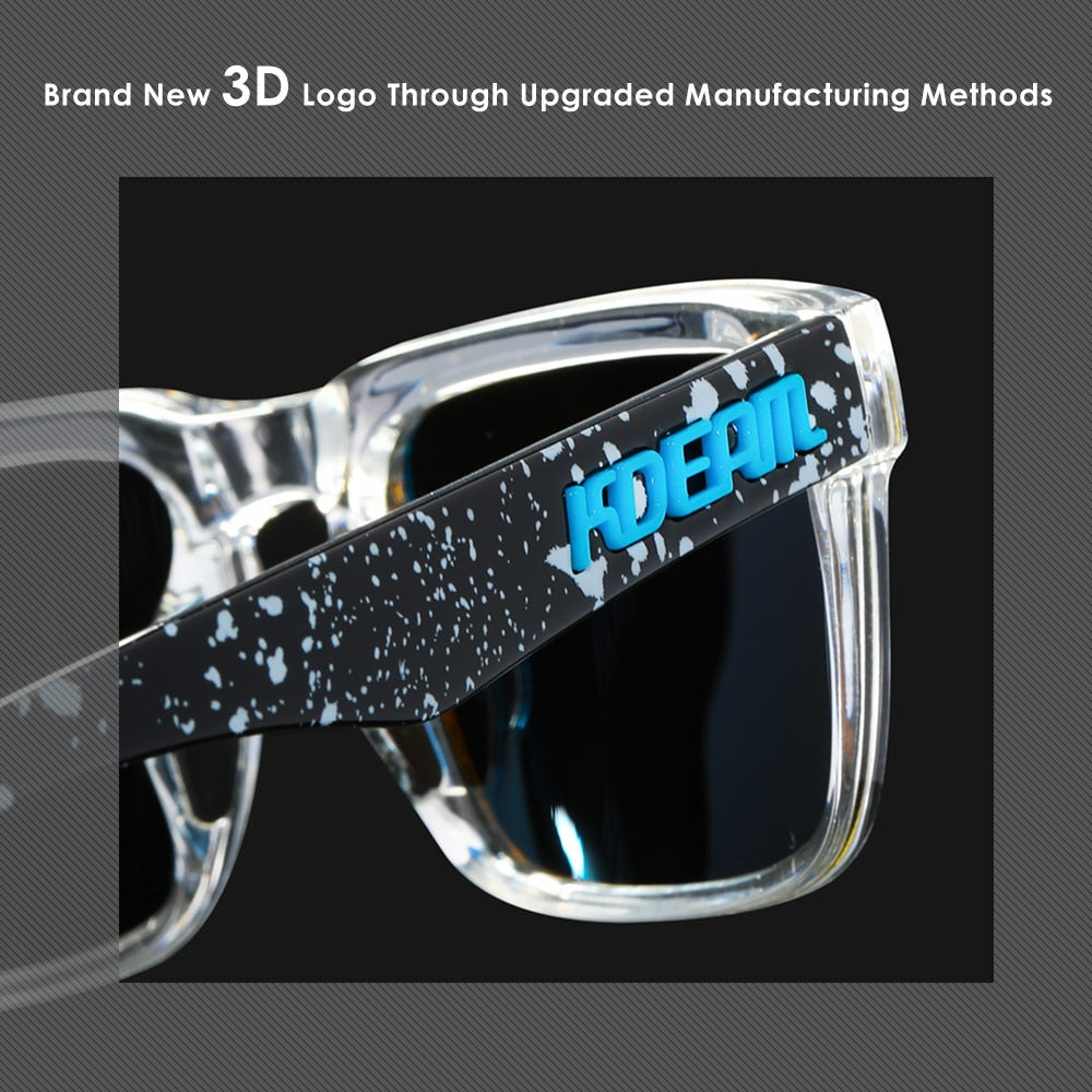 KDEAM Ultra-Stylish Square Polarized Sunglasses