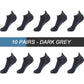 High Quality Breathable Cotton Ankle Mesh Socks (10Pairs )