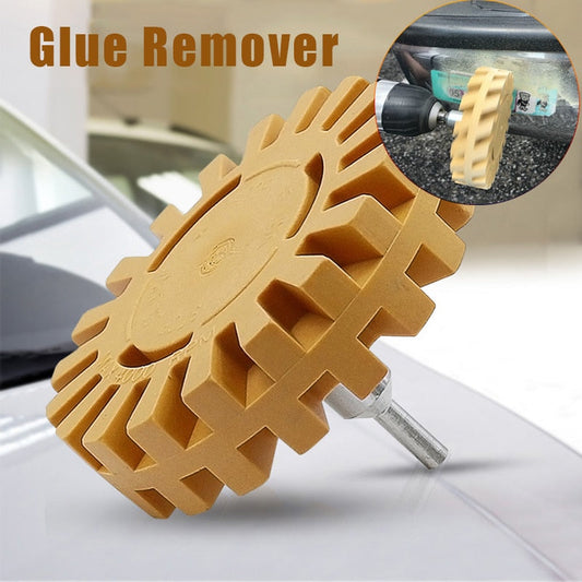 Rubber Wheel Sticker Remover (Drill Connector)