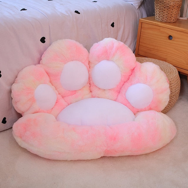 Soft Plush Paw Seat Cushion