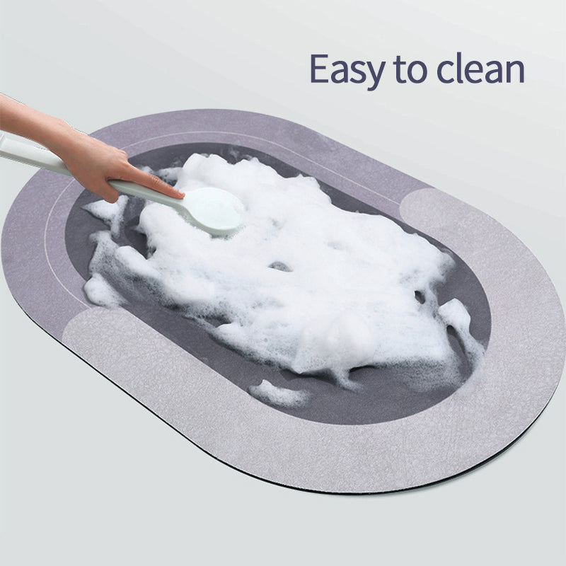Super Absorbent Stylish Quick Drying Bathroom Rug