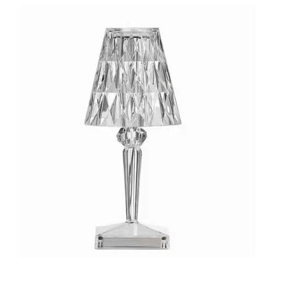 Crystal Diamond Glow Touch Table Lamp