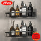 Punch-Free Luxury Aluminum Bathroom Shelves