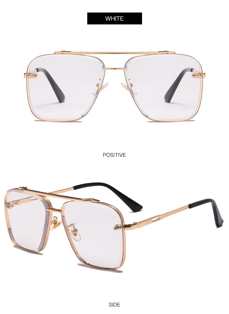 Gradient Vintage Driving Sunglasses