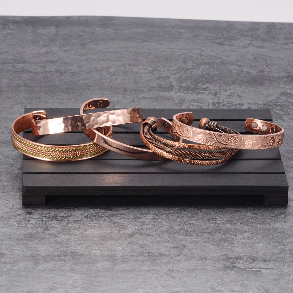 Pure Copper Magnetic Therapy Health Bracelet