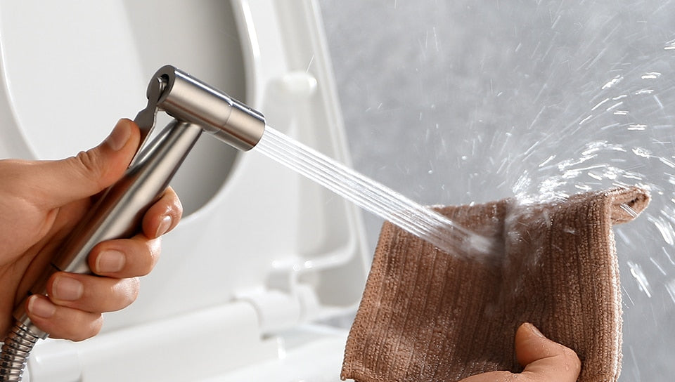 Stainless Steel Bidet Sprayer Bathroom Set