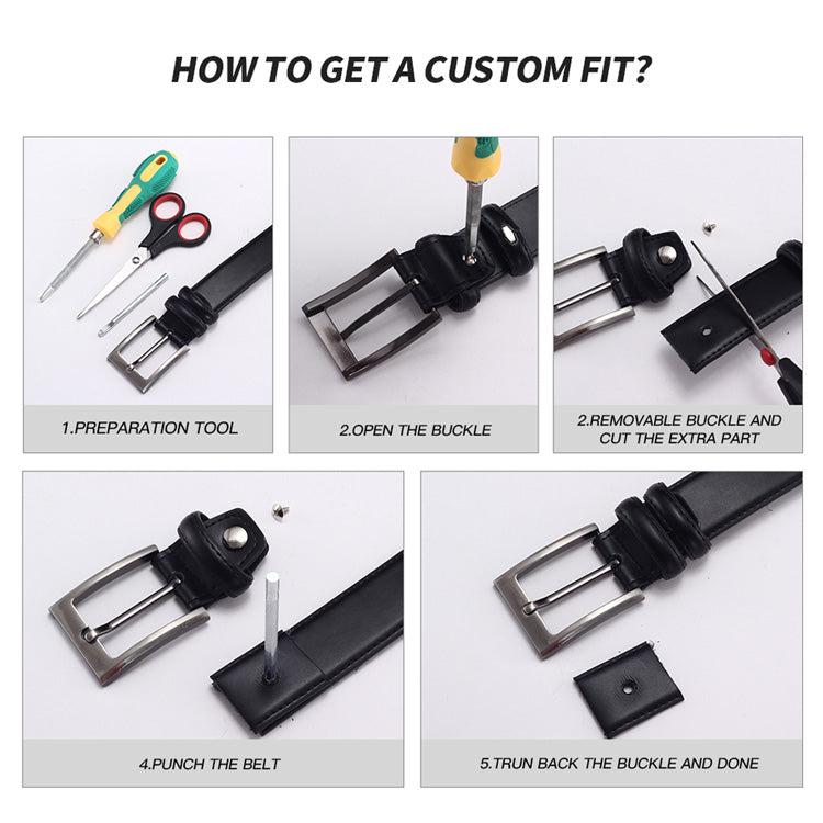 Genuine Leather Luxury Belt for Men