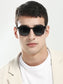 Classic Square Frame Polarized Sunglasses