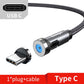 Magnetic Rotating Smart Fast Charging Cable