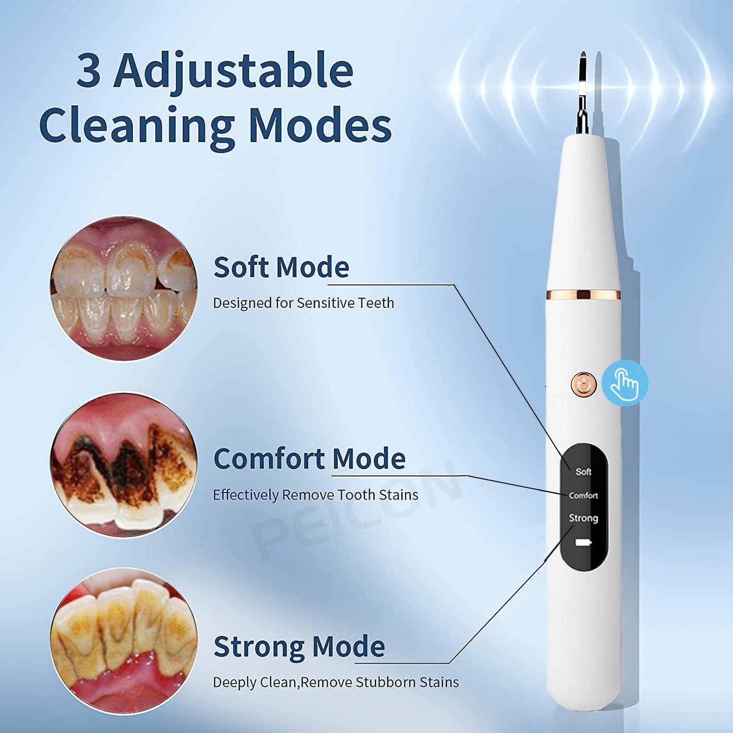 Ultrasonic Dental Stain and Plaque Remover