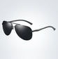 Mirror Pilot Design Polarized Sunglasses