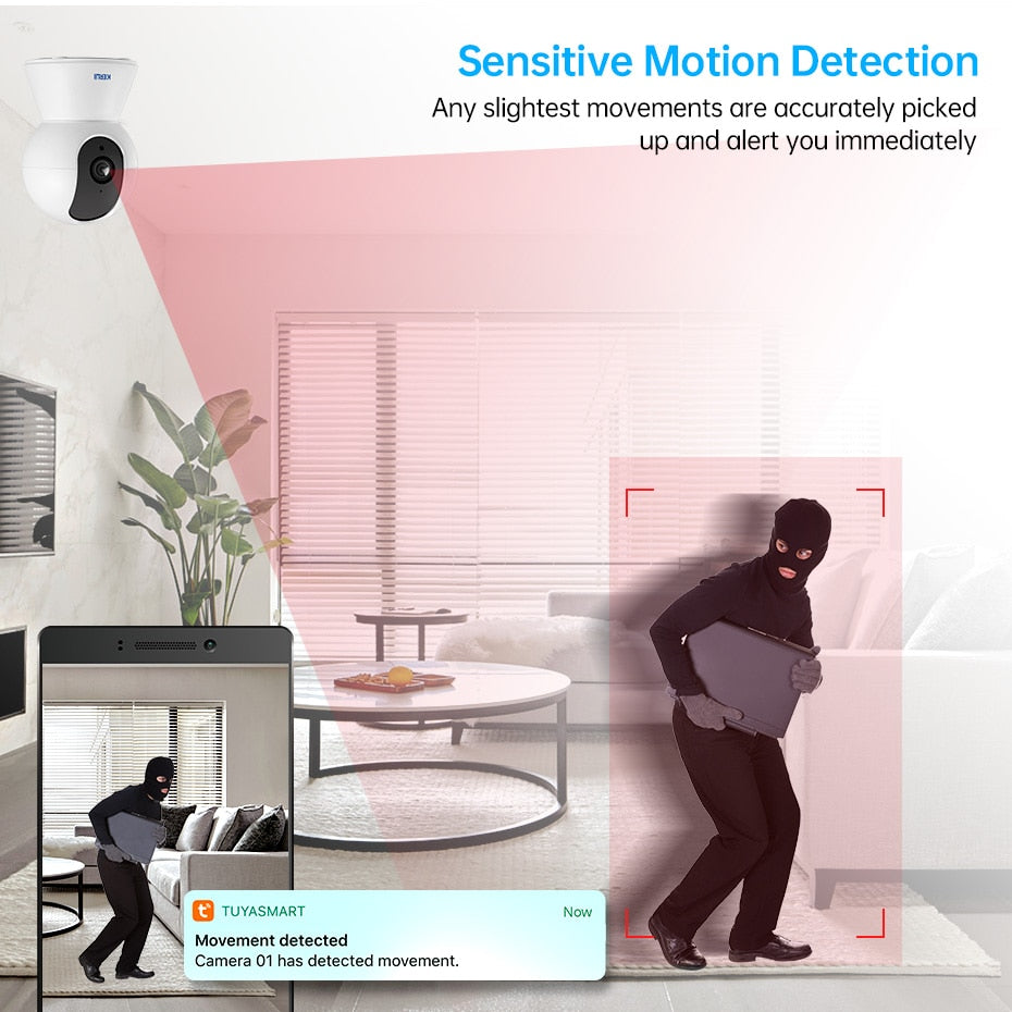 KERUI™ 5MP HD Wireless Indoor Smart WIFI Camera