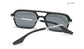Retro Double Bridges Gradient Sunglasses