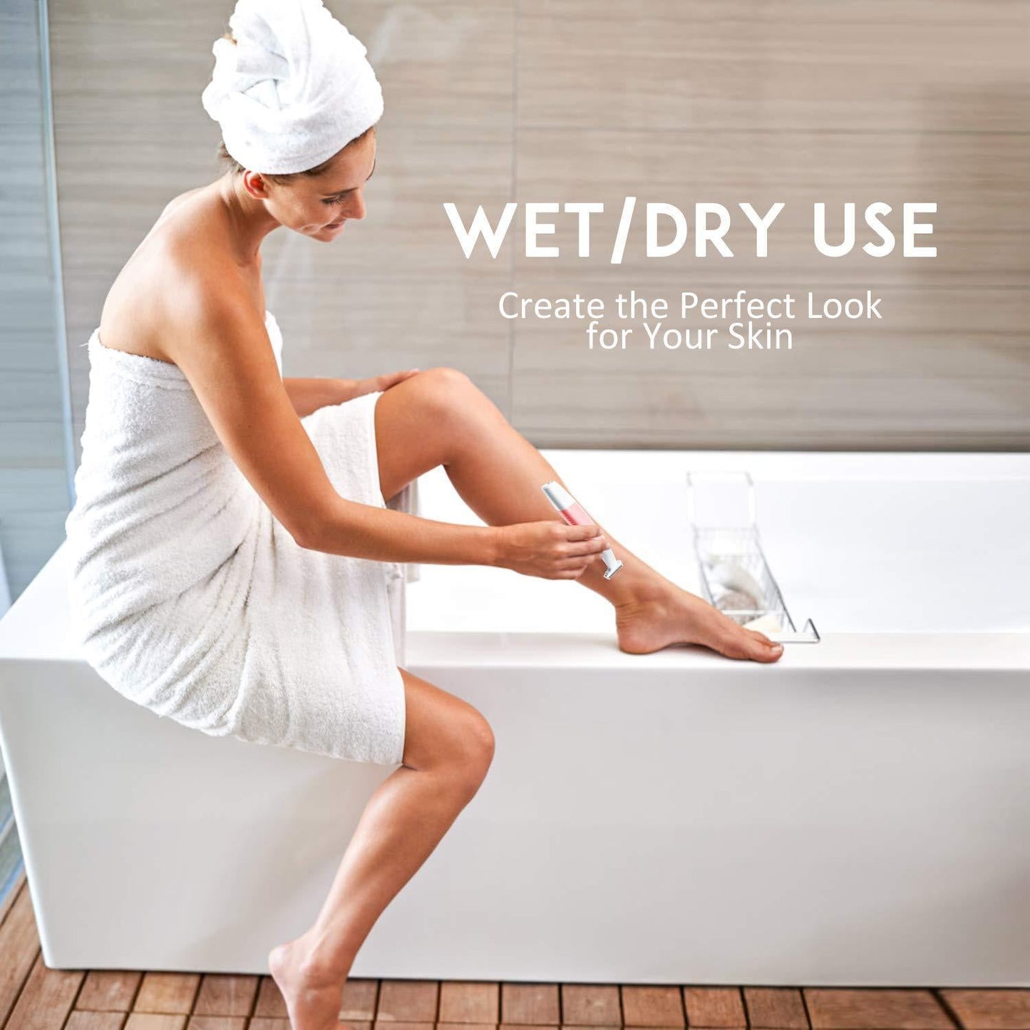 Rechargeable Waterproof Unisex Full Body Shaver
