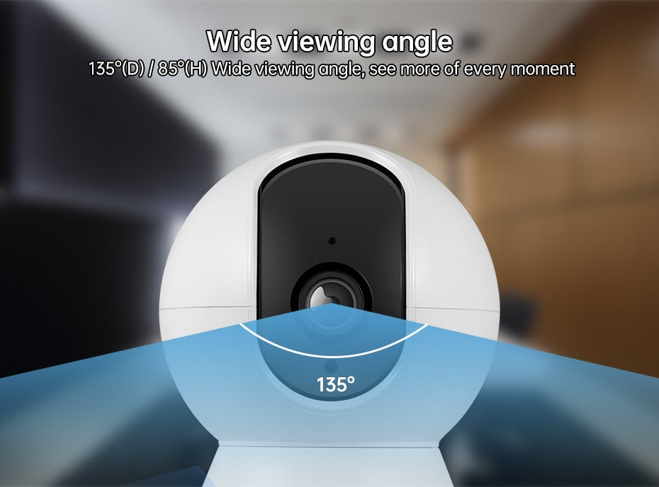 KERUI™ 5MP HD Wireless Indoor Smart WIFI Camera
