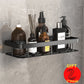 Punch-Free Luxury Aluminum Bathroom Shelves