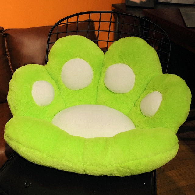 Soft Plush Paw Seat Cushion