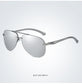 Mirror Pilot Design Polarized Sunglasses