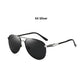 Luxury Pilot Polarized Metal Sunglasses