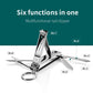 MR.GREEN™ Traveler 6in1 Stainless Steel Multi-tool Nail Clipper