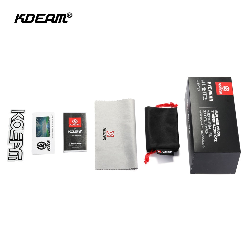 KDEAM Ultra-Stylish Square Polarized Sunglasses