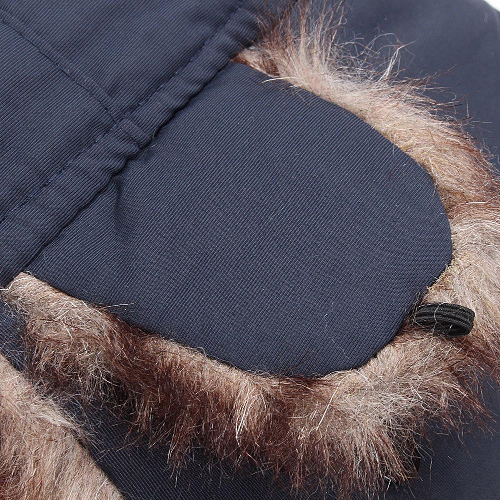 Unisex Faux Fur Earflap Ski Hat