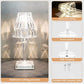 Crystal Diamond Glow Touch Table Lamp