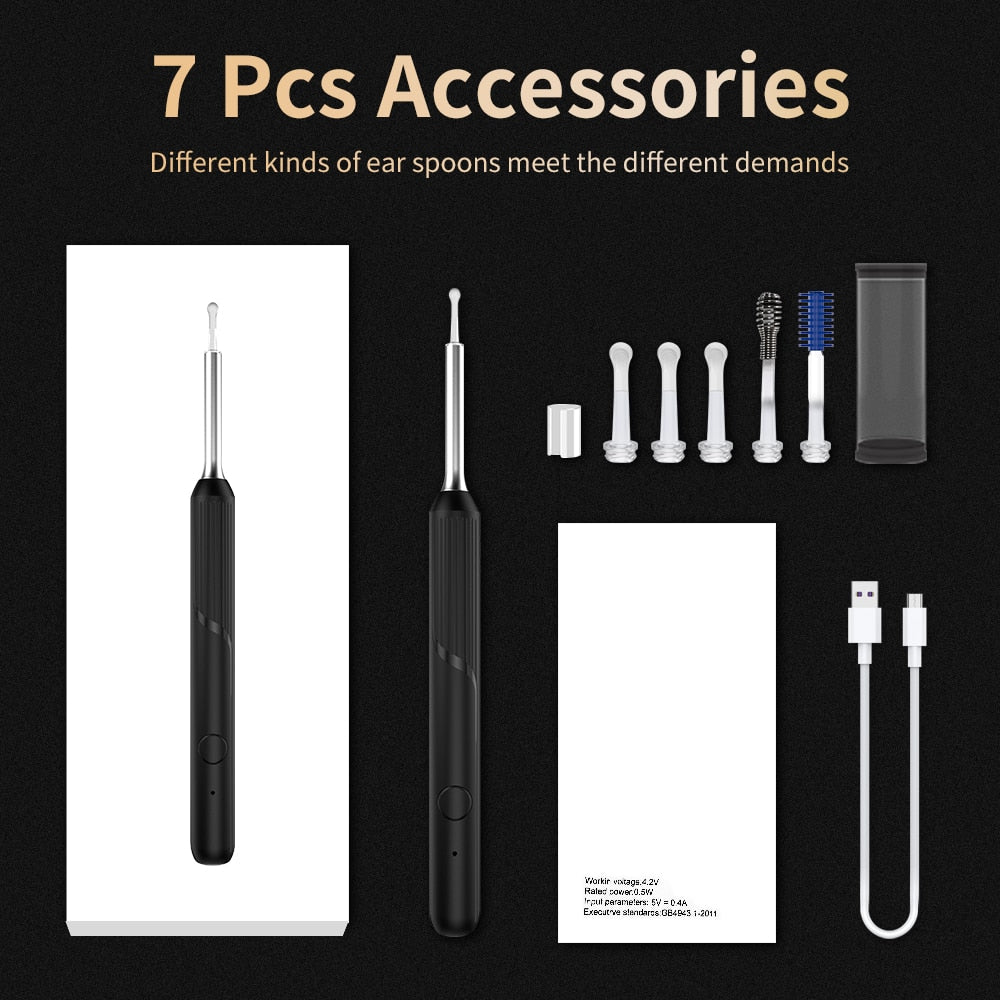 Ear Endoscope HD Camera for iPhone & Android