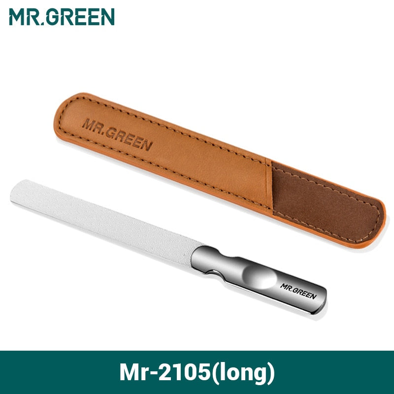 MR.GREEN™ Medical-Grade Stainless Steel Double-Sided Nail File