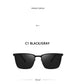 Classic Square Frame Polarized Sunglasses