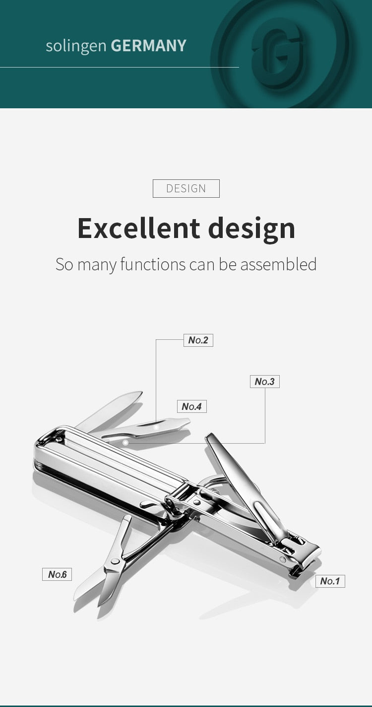 MR.GREEN™ Traveler 6in1 Stainless Steel Multi-tool Nail Clipper