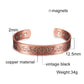 Pure Copper Magnetic Therapy Health Bracelet