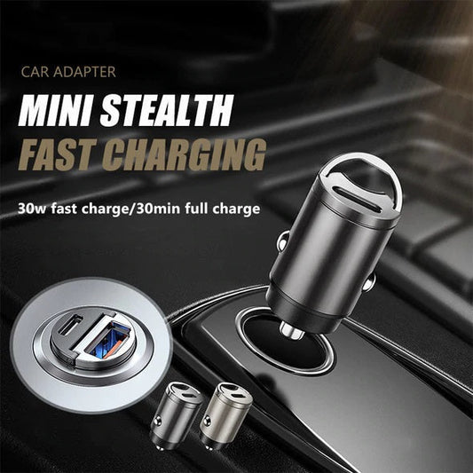 Type C & USB Car Fast Charger
