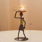 Pinturesque Metal African Style Candle Holder