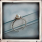 ORX- 100% 925 Sterling Silver Rings For Women Natural Fresh Water Pearl P - Indigo-Temple