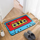 Retro Cassette Music Tape Floor Mat