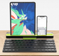 Foldable Wireless Rolly Bluetooth Keyboard - Indigo-Temple