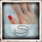 RUTH- Genuine Solid 100% 925 Sterling Silver Ring - Indigo-Temple