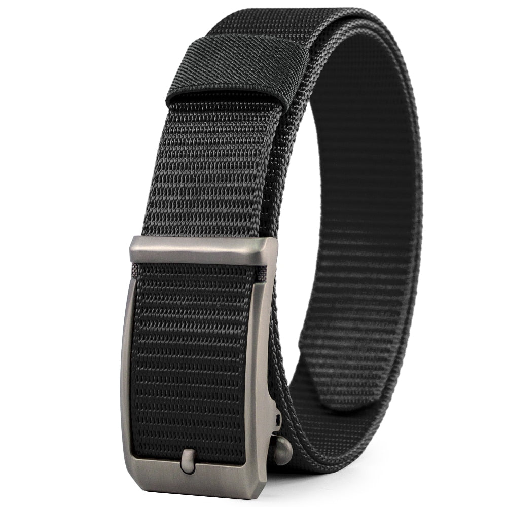 Automatic Buckle 1200D Canvas Cowboy Belt