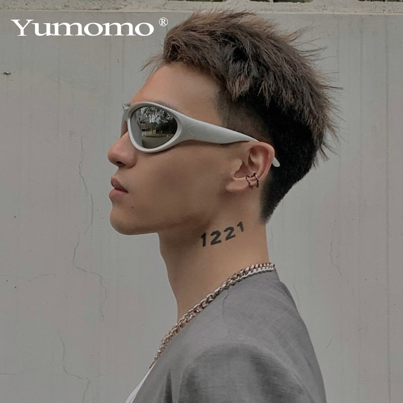 Large Frame Mirror Unisex Designer Sunglasses