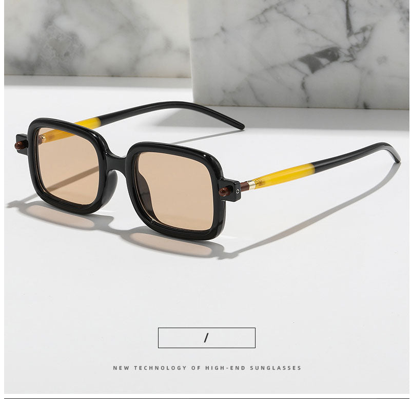 Vintage Clear Lens UV400 Steam Punk Sunglasses