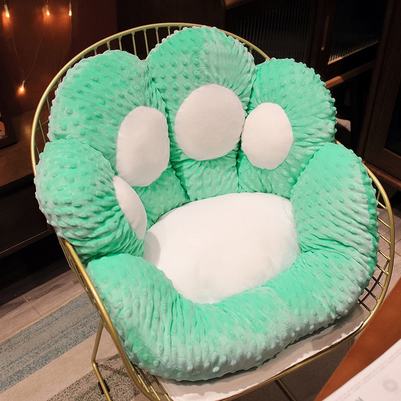 Soft Plush Paw Seat Cushion