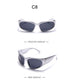 Large Frame Mirror Unisex Designer Sunglasses