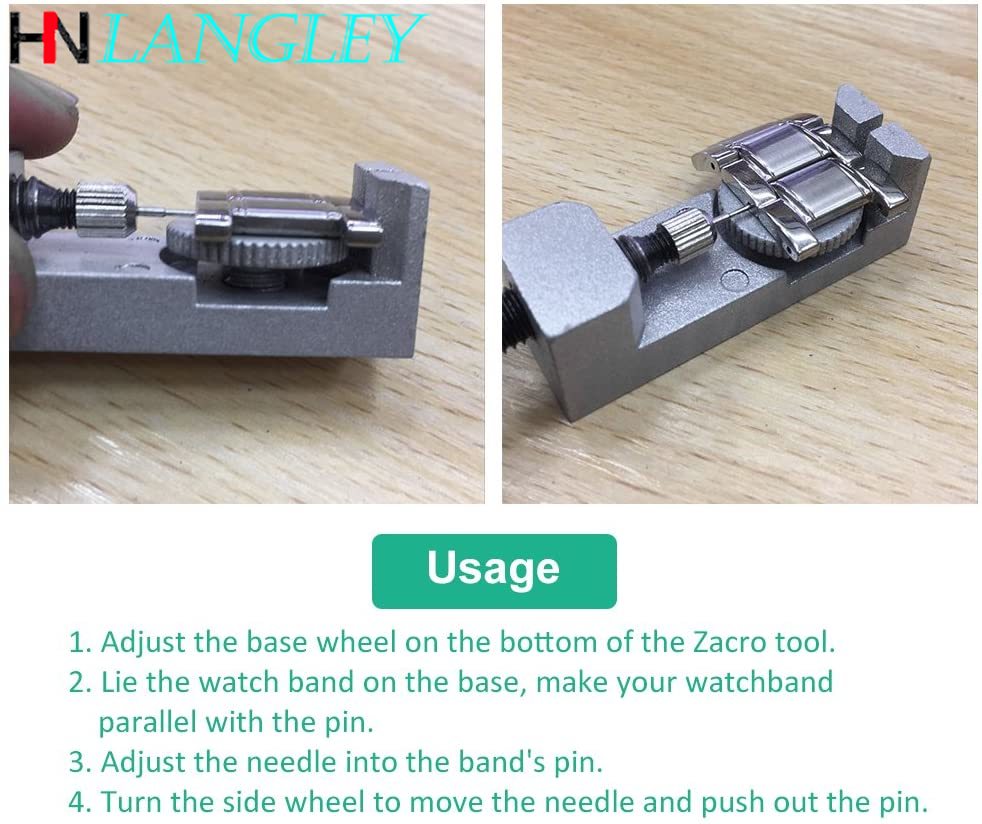 Watch Band/Strap Link Pin Remover Tool Kit