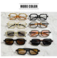 Vintage Clear Lens UV400 Steam Punk Sunglasses