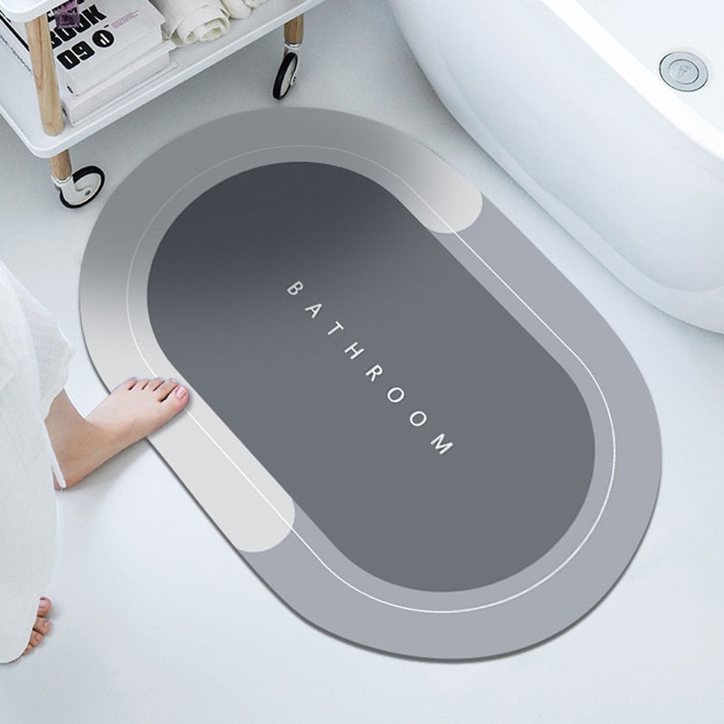 Super Absorbent Stylish Quick Drying Bathroom Rug