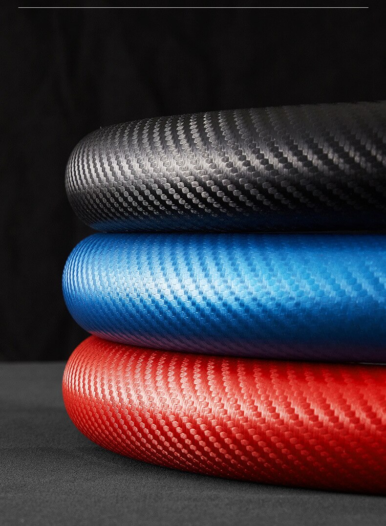 Carbon Fiber Universal Non-Slip Steering Wheel Cover