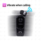 Collar Clip Retractable Vibrating Bluetooth Earphone