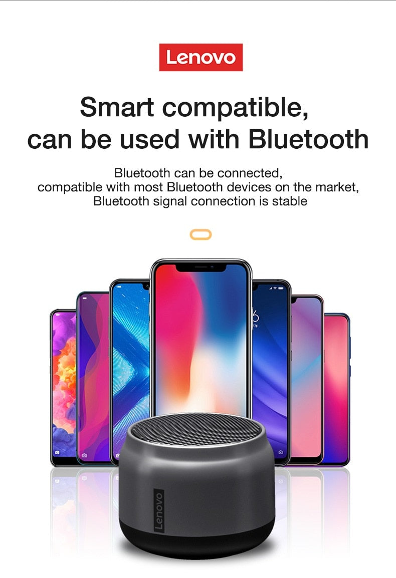 Lenovo™ K3 Hifi Bluetooth Wireless Surround Bass Speaker